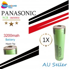 Panasonic NCR18650BM 3200mAh 3.6v Button Top Rechargeable 18650 Li-ion Battery